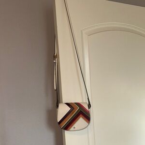 Stylish Multicolor Tori Burch Crossbody Bag